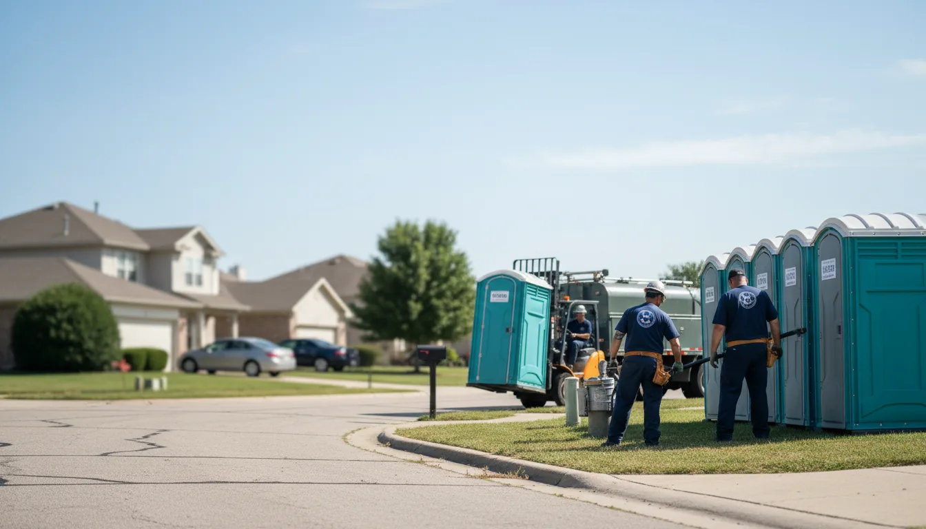 Porta Potty Rental in Texico, IL near me